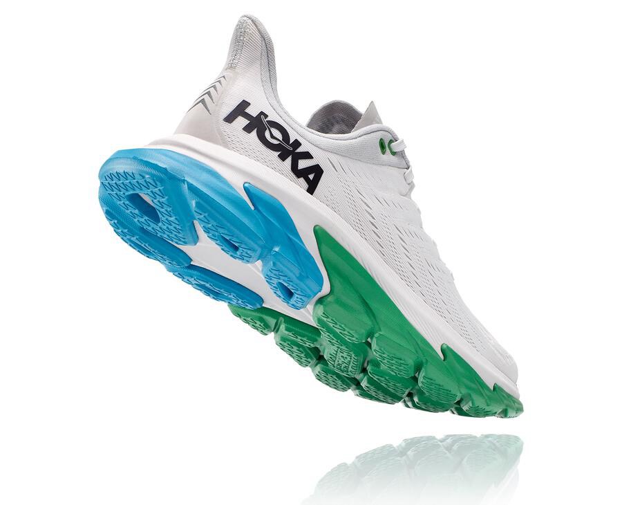 Hoka Australia One One Clifton Edge - Mens Running Shoes White - RYFON-6920